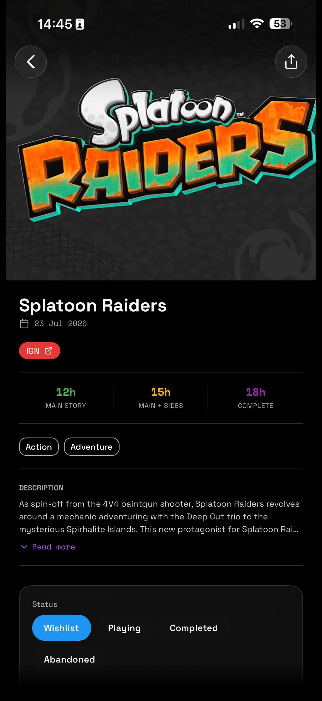 medialogfy iOS app